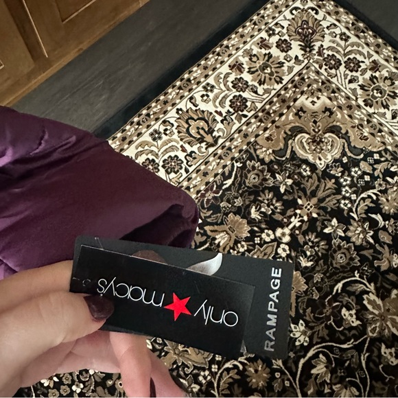 Rampage || purple puffer parka - Picture 5 of 7